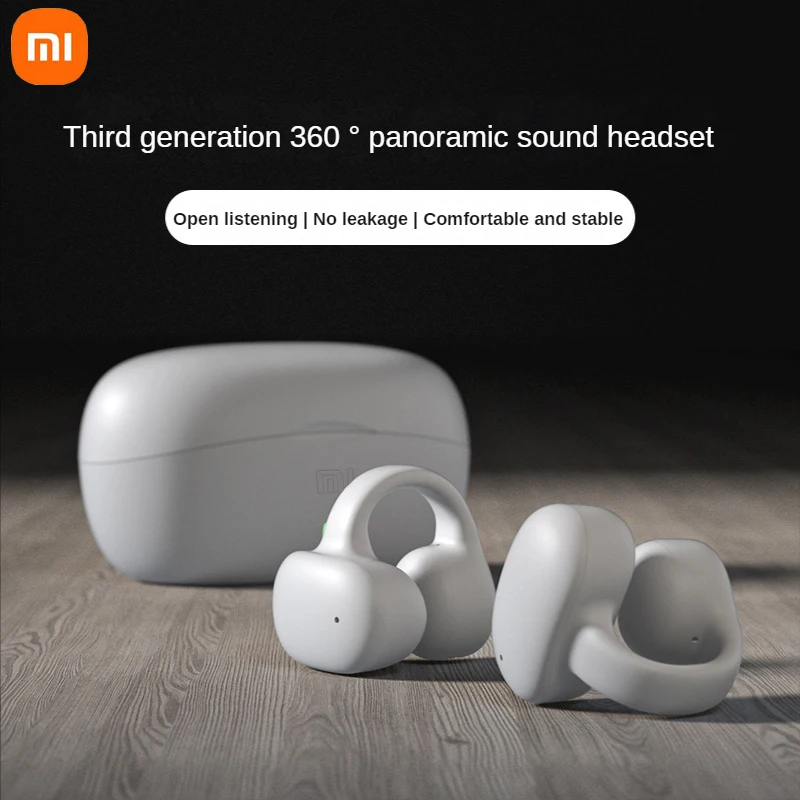 

Wireless Earphones Xiaomi Earclip Bone Conduction TWS Bluetooth Headphones i13 Built-in Microphone Sports Stereo Earbuds Headset