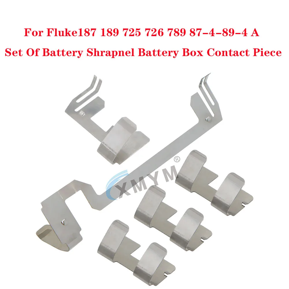 Для Fluke 187 189 725 726 87-4-89-4 набор аккумуляторных батарей Shrapnel контактная деталь