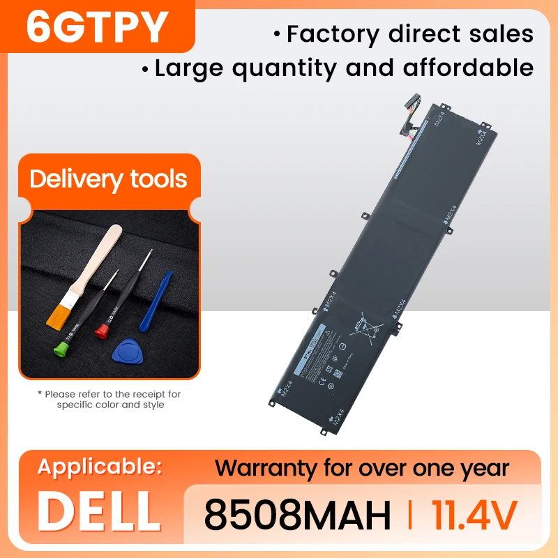 Аккумулятор для ноутбука Dell Batterij Voor XPS 15 9570 9560 7590 Precision 5520 5530 Series