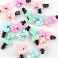 resin bow hair clip for baby girls hairbow hairpin barrettes children girls sweet hairpins kids hair accessories baby bobby pins