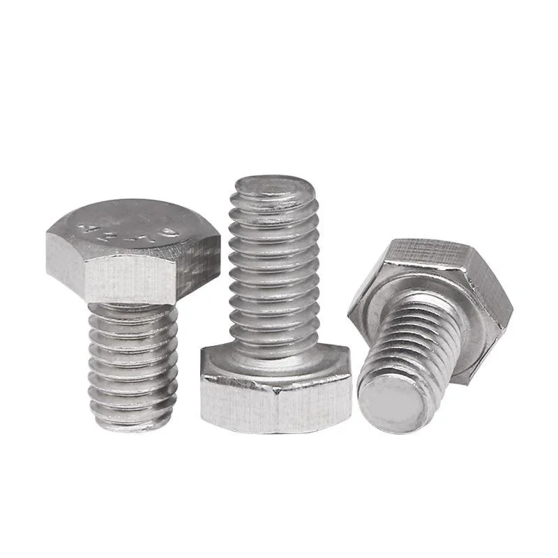 Наружный шестигранный винт M18 M20 M22 M24 304 из нержавеющей стали с полными зубьями