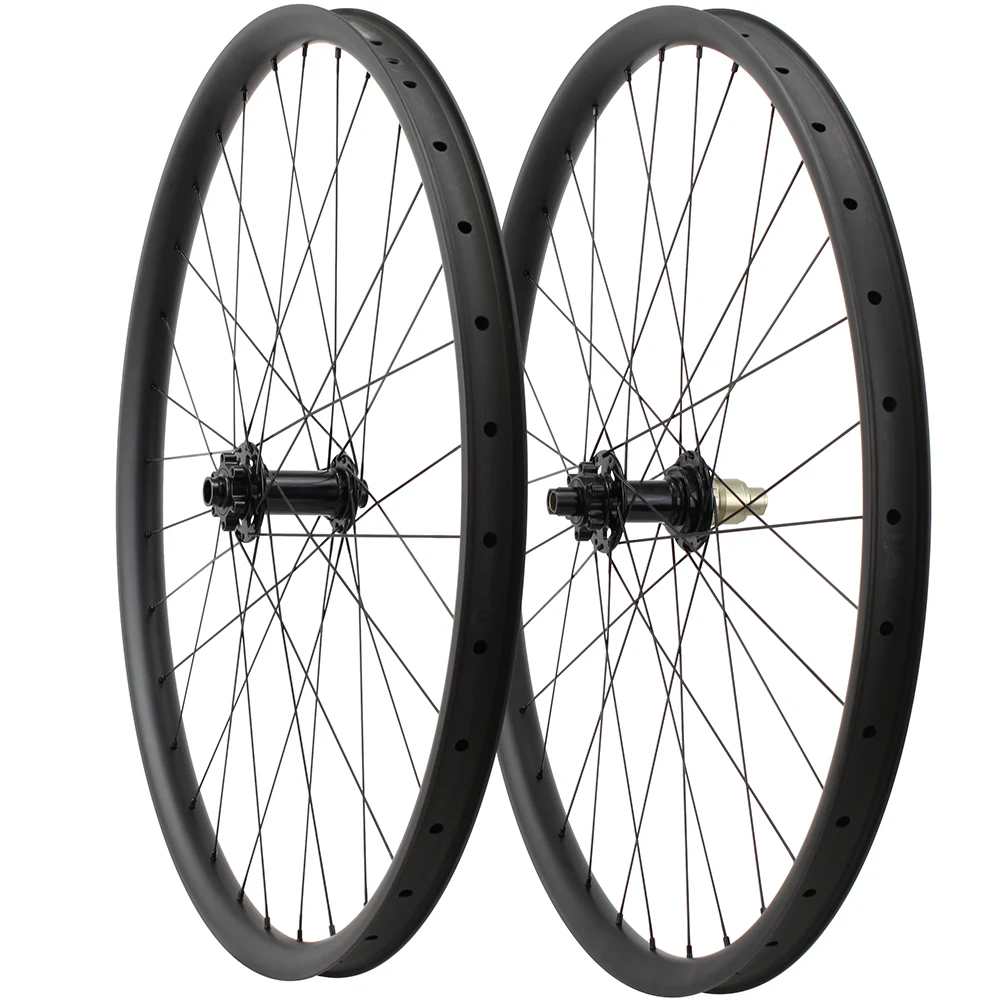 

29er bicycle wheels bitex R211 boost 110x15 148x12 27x25mm carbon mtb wheelset 1440g tubeless carbon disc wheels pillar 1420