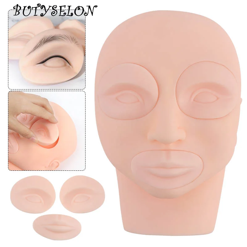 1 шт. форма для наращивания ресниц замена формы макияжа 2 глаза и губы обучение