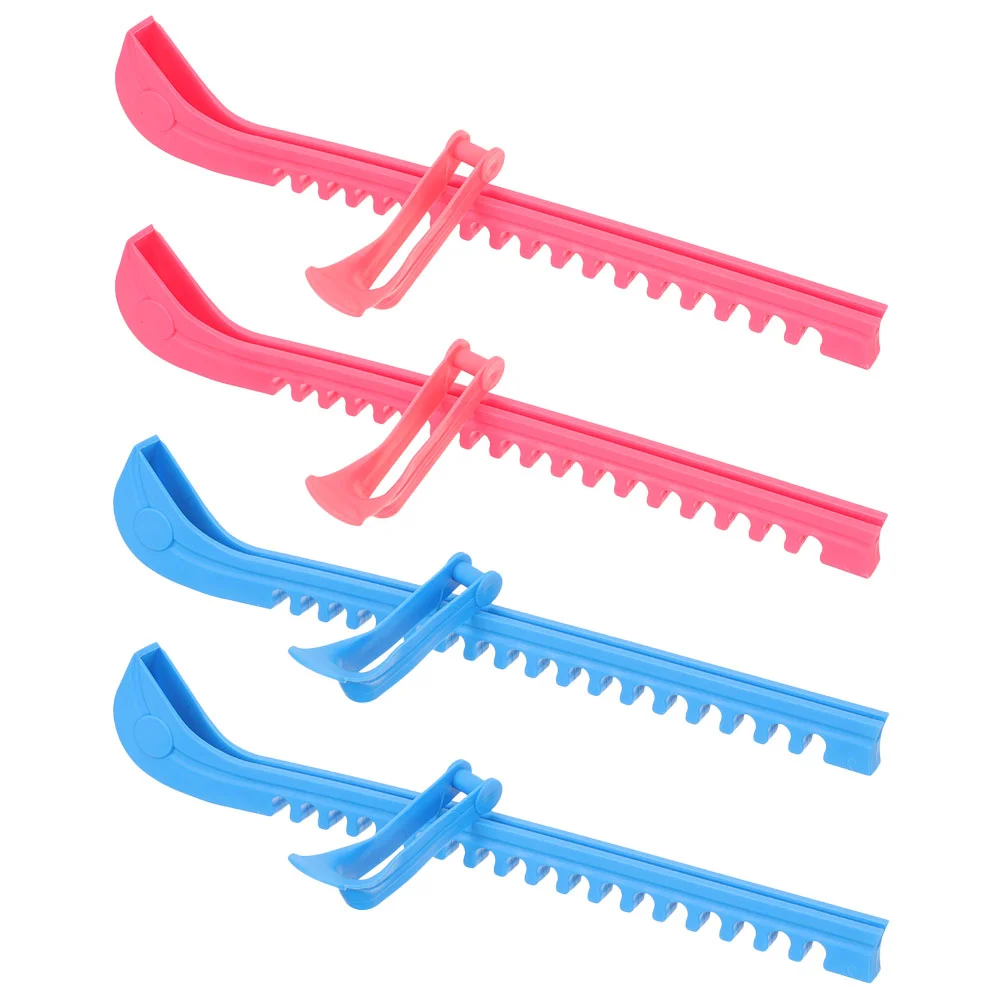 

2 Pairs Skate Guards Hockey Accessory Environmental Protection Pxc Synthesis Skating Shoes Protectors Child Skates Blades