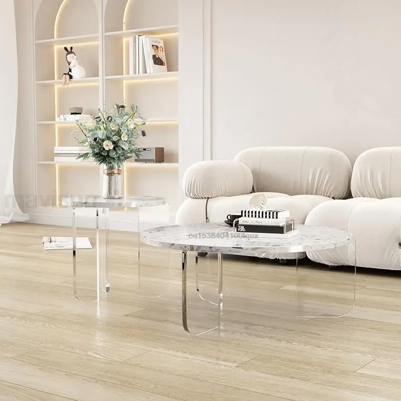 Легкая мебель для гостиной североевропейская терраццо столешница подвесные