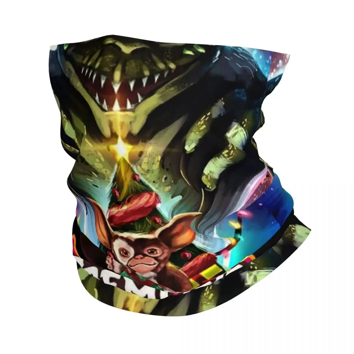 

Gremlins Bandana Winter Neck Warmer Women Windproof Wrap Face Scarf for Hiking Monster Movie Gizmo Mogwai Gaiter Headband