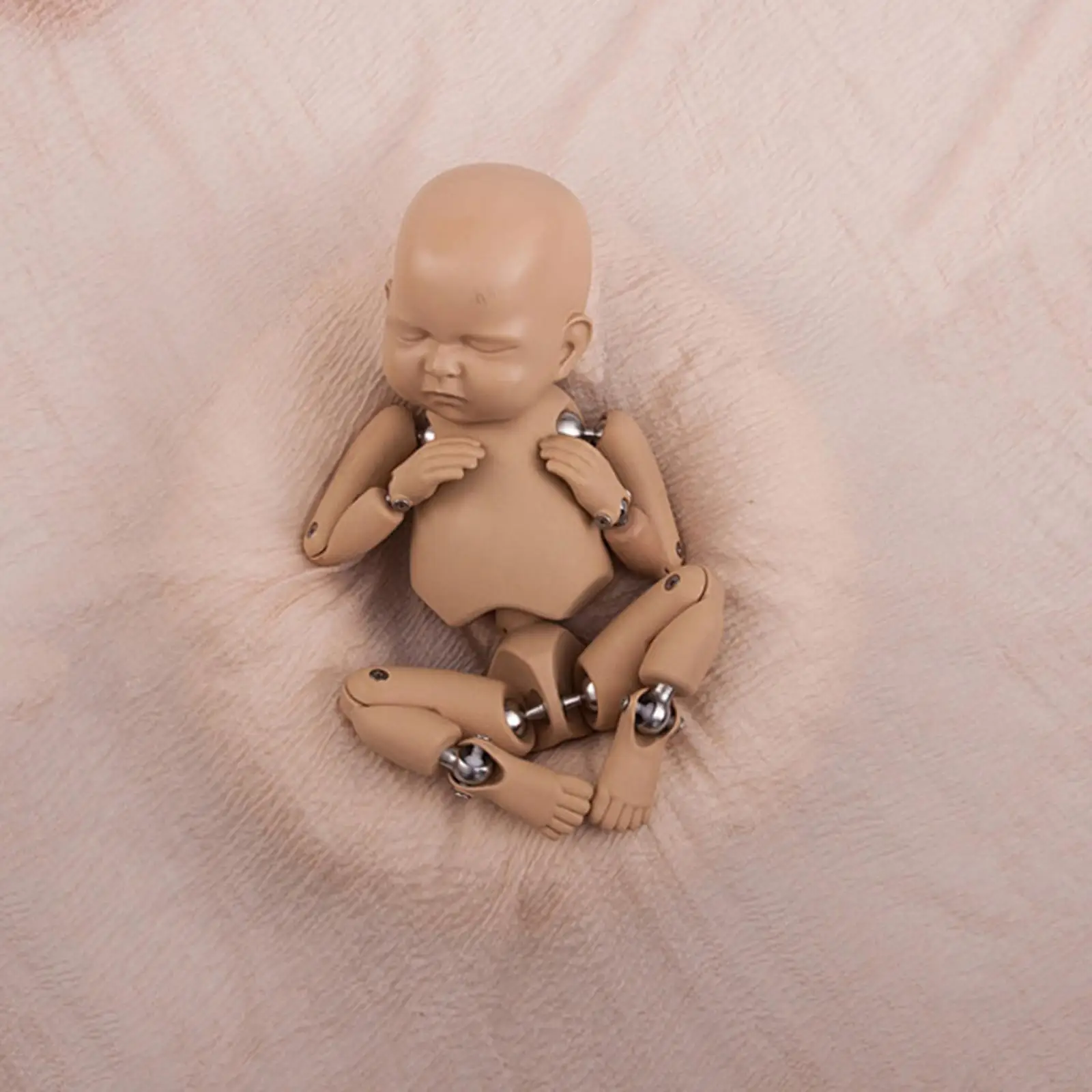 Newborn Photography Posing Pillow Photo Photoshoot Beige |