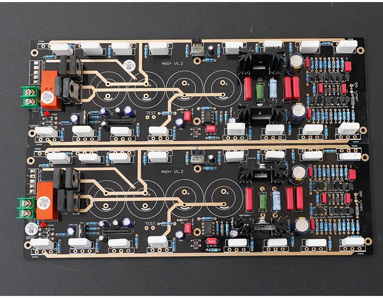 

1 Pair Assembled Board A60+ Refer Golden Throat 400W 4R Mirror Design Current Feedback Amplifier Board C2240.A970