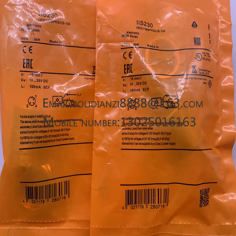 Новый датчик приближения IIS227 IIS228 IIS229 IIS230 IIS231