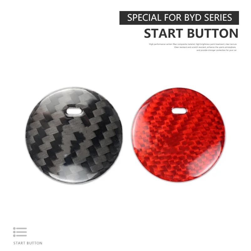 Для BYD Song автомобильный двигатель кнопка запуска и остановки наклейка из