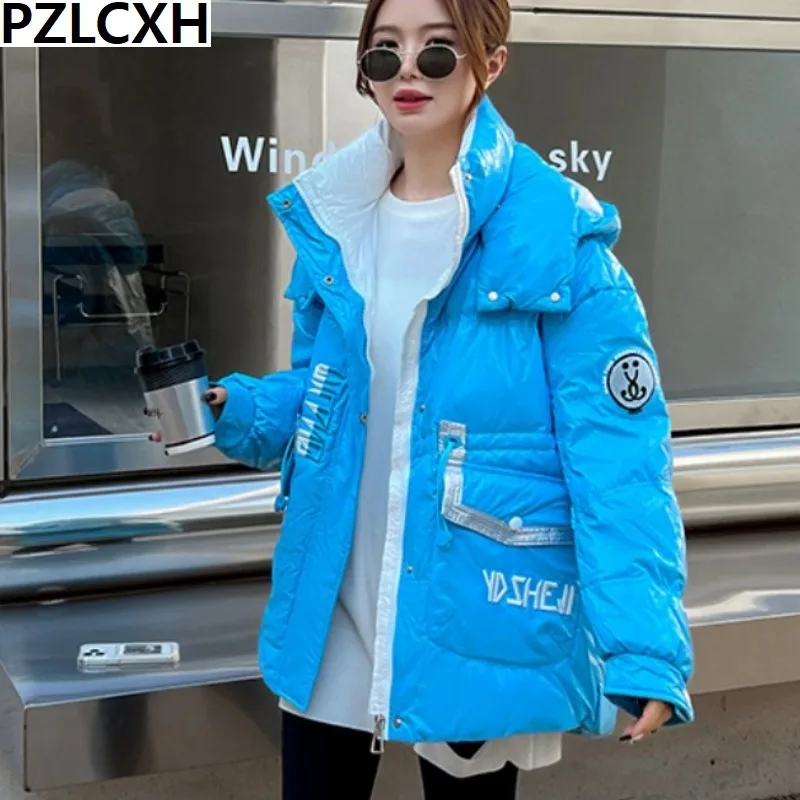 Женское пальто на белом утином пуху