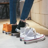high top canvas shoes female students korean version of the wild spring new cloth shoes retro shoes student cloth shoes tide