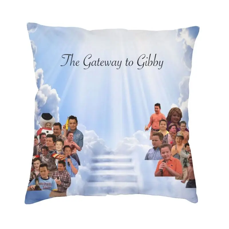 

Fashion Gibby Heaven Icarly Meme Throw Pillow Case Decoration Custom Fantasy Icarly Cushion Cover Pillowcover for Living Room