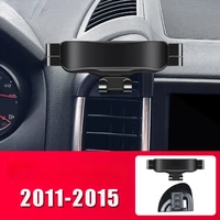 car styling mobile phone holder for porsche cayenne 2011 2015 air vent mount bracket gravity phone holder accessories