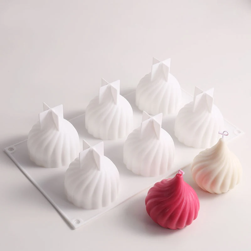 

Onion Head Silicone Candle Cake Mold Aromatherapy European Holiday Gift Decoration Candle Making Mold