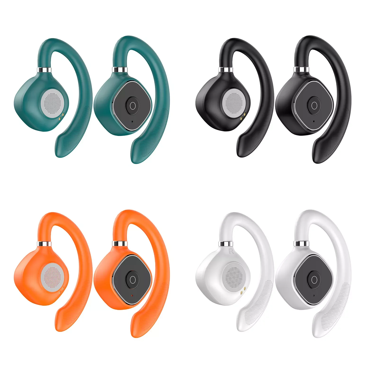 

Наушники-вкладыши с костной проводимостью, беспроводные наушники 5,1, наушники-вкладыши до 15 часов воспроизведения, водонепроницаемые спорт...