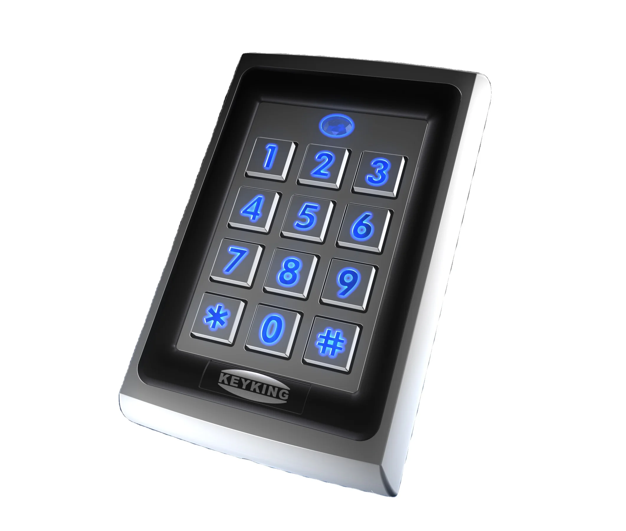 

Keyking IP65 водонепроницаемая RFID Клавиатура контроля доступа Wiegand 26/34 кардридер