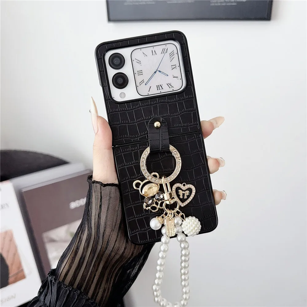 Роскошный модный чехол с жемчужным браслетом Для Huawei Nova флип-чехол Magic V Flip Xiaomi Mi X