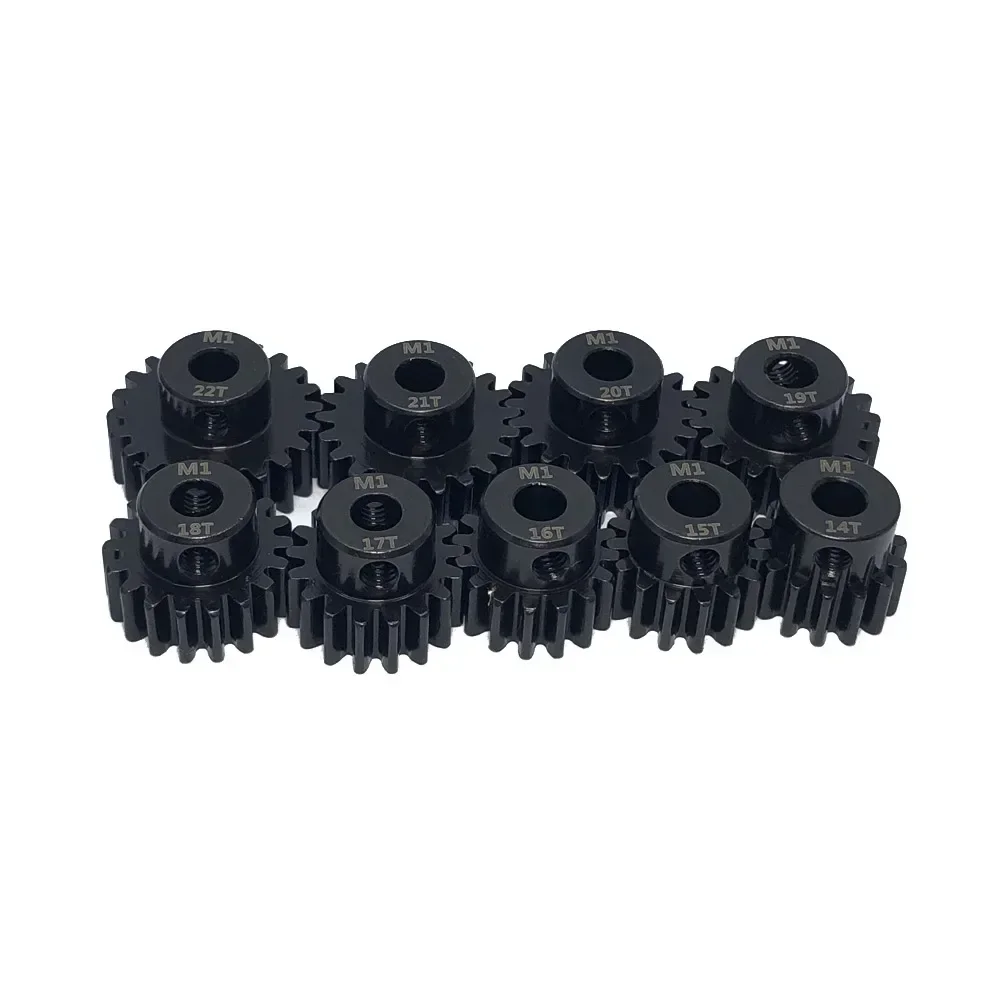 3Pcs M1 5mm 11T-13T/14T-16T/17T-19T/20T-22T/23T-25T/26T-28T/28T-30T Pinion Motor Gear for 1/8 1/5 RC Buggy Car Monster Truck
