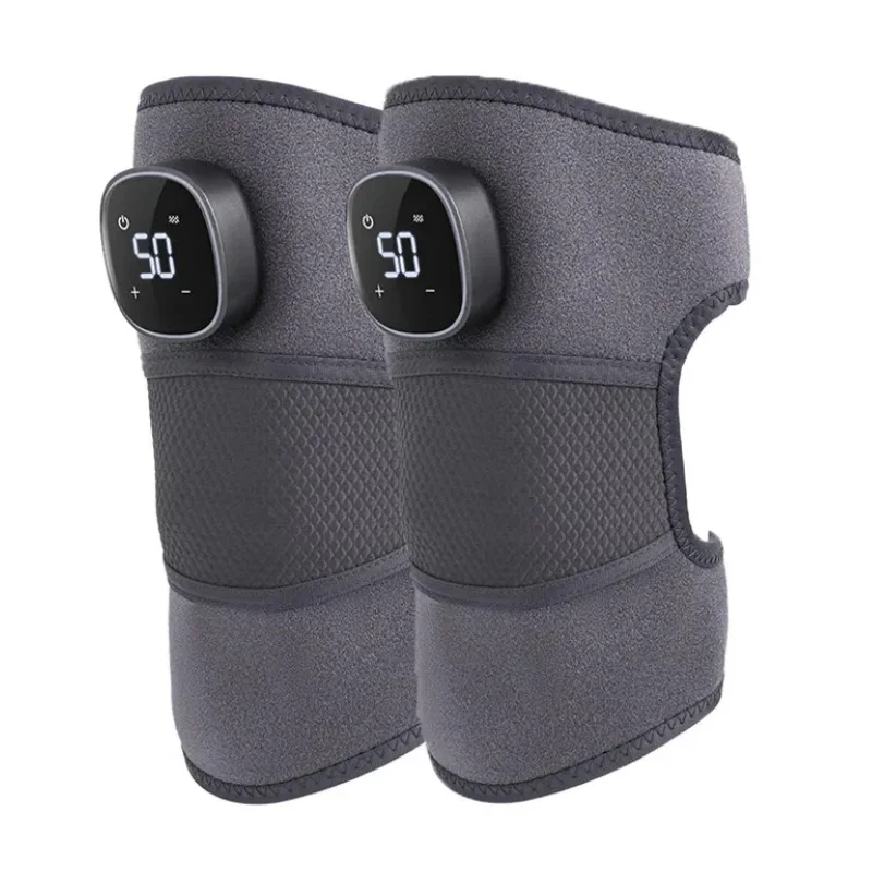 Регулируемый электрический вибрационный массажер для колена с подогревом