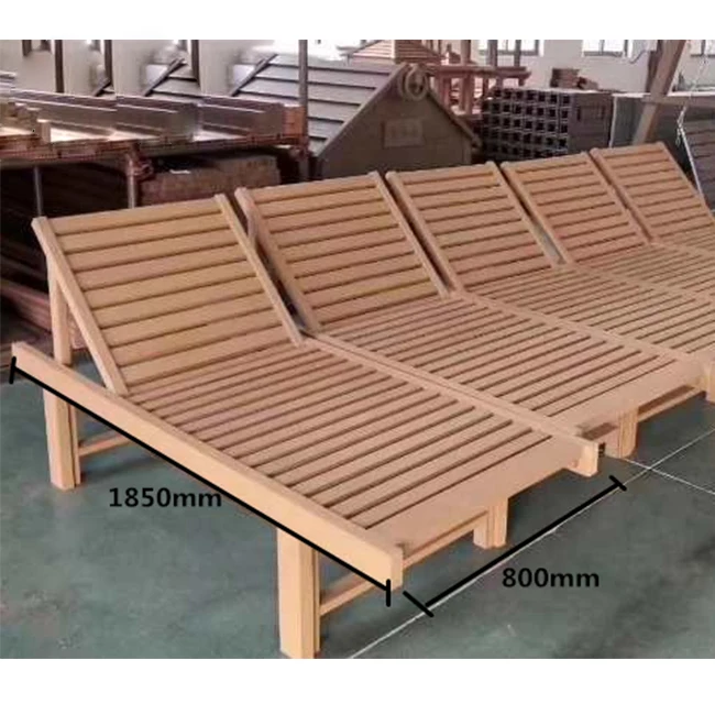 

MOON FOSSIL China composite beach chair composite bench slats plastic chair wood price