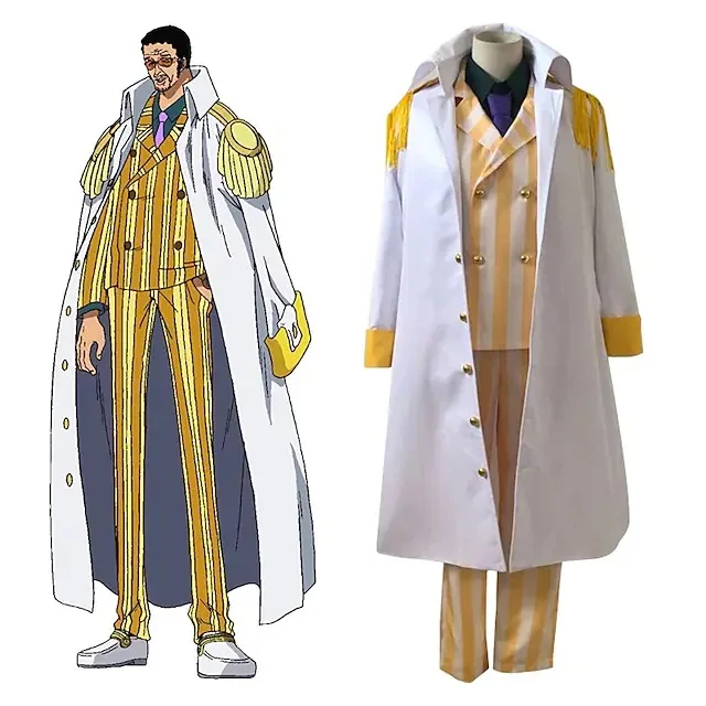 

Anime One Piece Cosplay Borsalino Male Costume