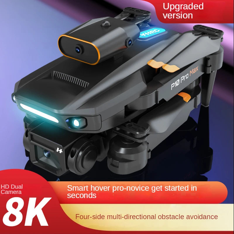 

Professional P10 GPS Camera Drone 8K HD FPV WIFI Smart Follow Brushless Foldable Long Distance Quadcopter Dron P10 mavic air 2