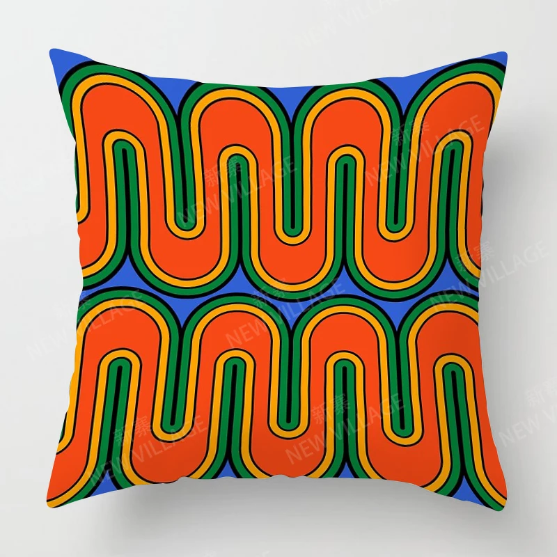 Декоративные чехлы для подушек  Plush геометрический принт