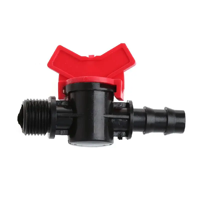

1/2" Thread to 16mm PE Pipe Valve Switch Connectors Garden Watering Irrigation