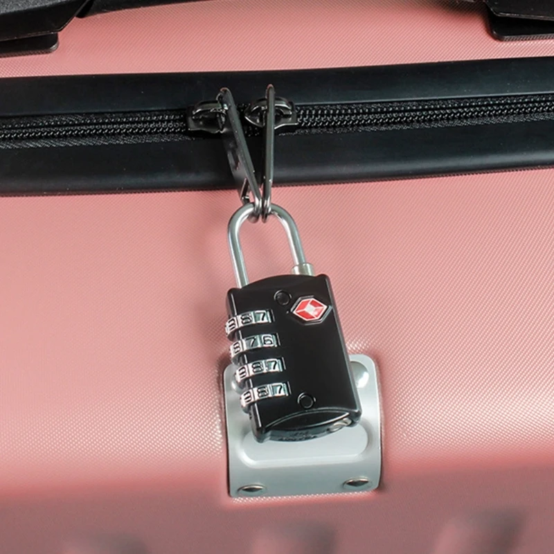 Одобренные TSA замки для багажа дорожные практичные чемоданов 4-значные
