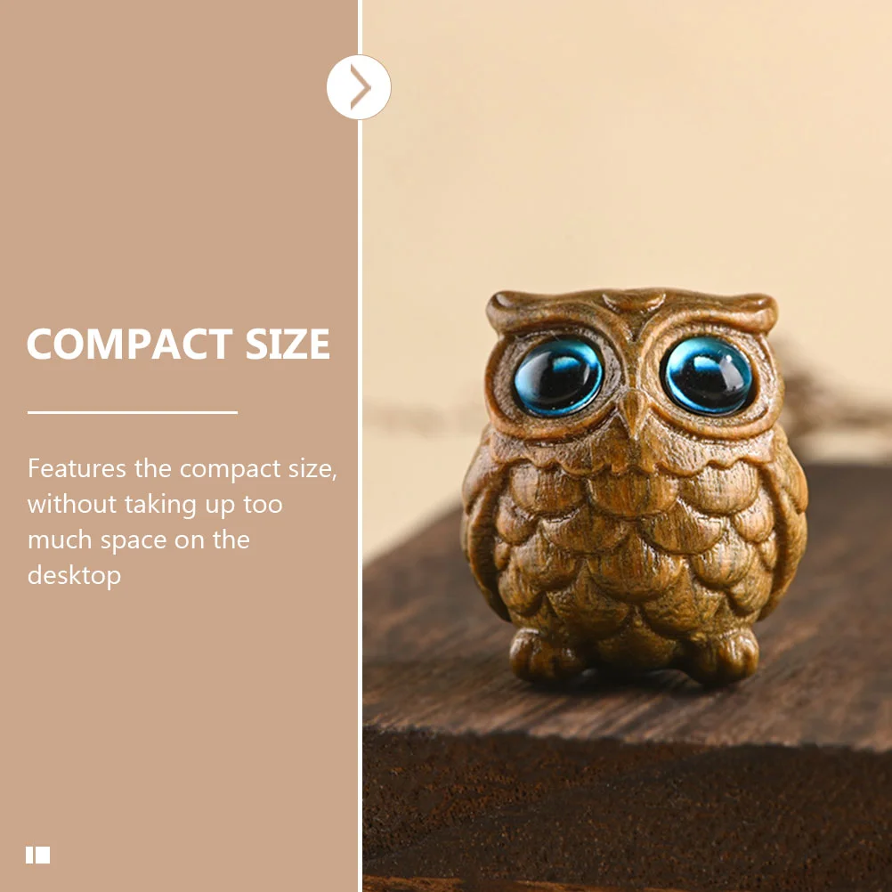 Скульптура совы домашний декор украшение для маленьких животных подарки из