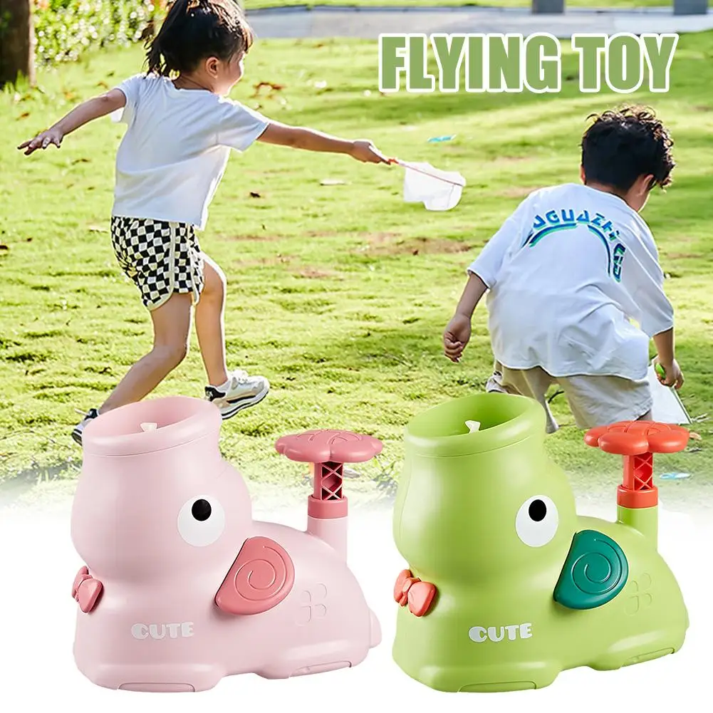 

Air Rocket Launcher Toy Kids Flying Disc Outdoor Soaring Rocket Flying Disc Flying Saucer Foot Launcher Kid Jump Sport Games Toy