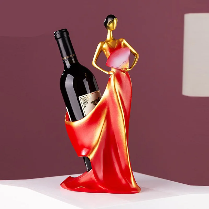 

Подставка для красного вина в виде богини
