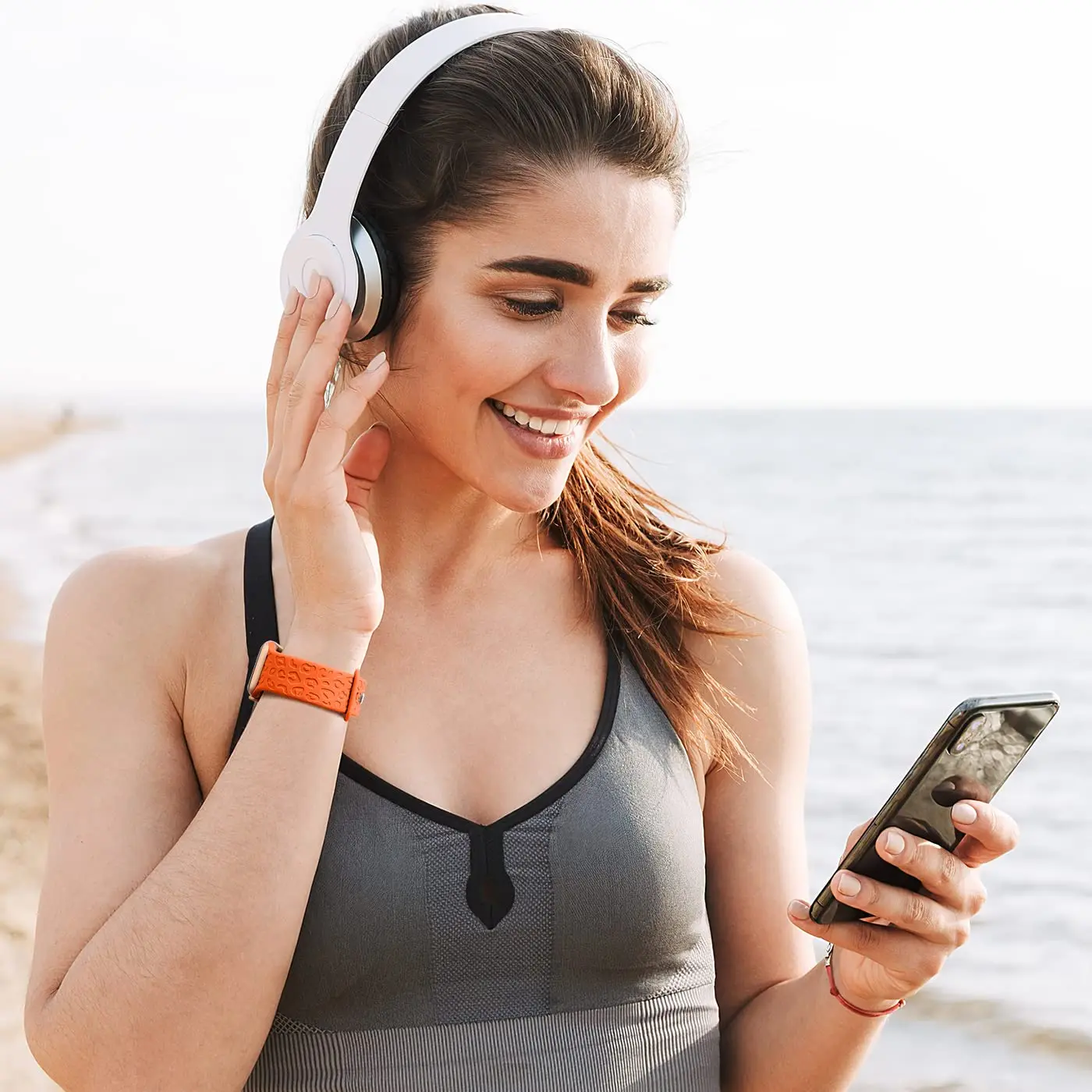 Engraved Strap For Apple Watch Band 44mm 40mm 45mm 49mm 41mm 38mm 42mm Leopard silicone bracelet iwatch series 7 se 3 6 8 ultra