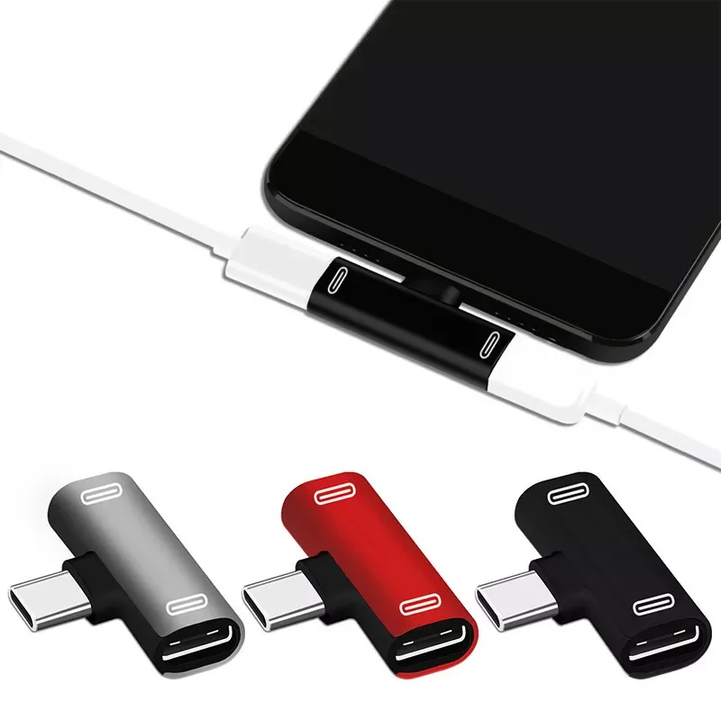 

2 In 1 Dual Jack Charging Aux Luxury Phone Case for IPhone 11 Pro Max XS XR X 8 7 Plus Huawei P20 P30 Pro Mate 20 30 Lite Cover