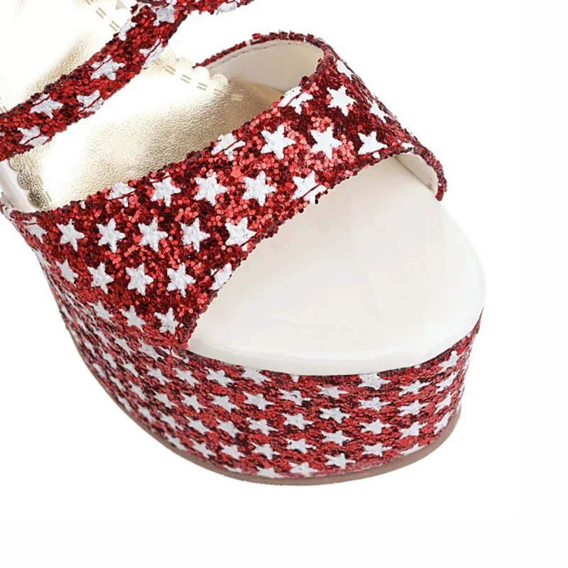 Женские туфли на шпильках 16 см с передней платформой 5