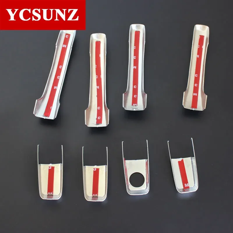 Хромированная крышка дверной ручки для Mitsubishi Pajero III Gelandewagen Offen Canvas Top V6 V73 2001 2002 2003