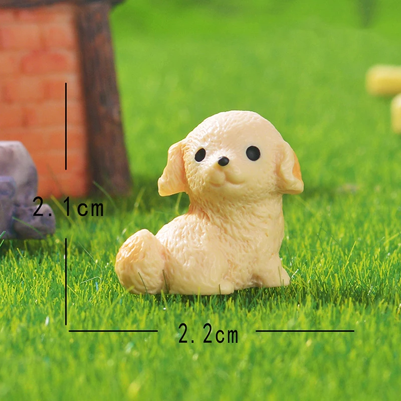 

Миниатюрная фигурка собаки из смолы