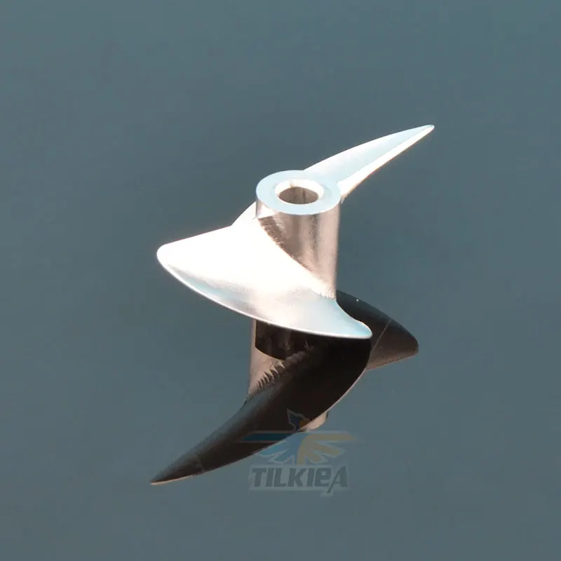 1 шт. Пропеллер из алюминиевого сплава для радиоуправляемой лодки металлический