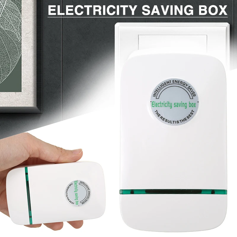 

1pc Energy Saver 90V-250V 28KW Electricity Saving Box UK Plug Power Factor Energy Device For Home/Restaurants/Small Factories