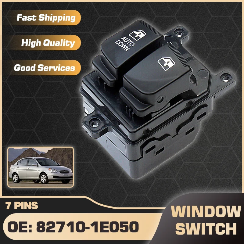 Главный выключатель стеклоподъемника автомобиля для Dodge Attitude Hyundai Accent Brio Super Pony