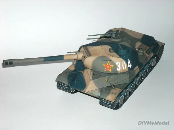 

DIYMyModeI Китай wz111 тяжелый танк DIY Бумажная модель ручной работы набор игрушек ручной работы пазлы подарок реквизит из фильма RU (происхождение)