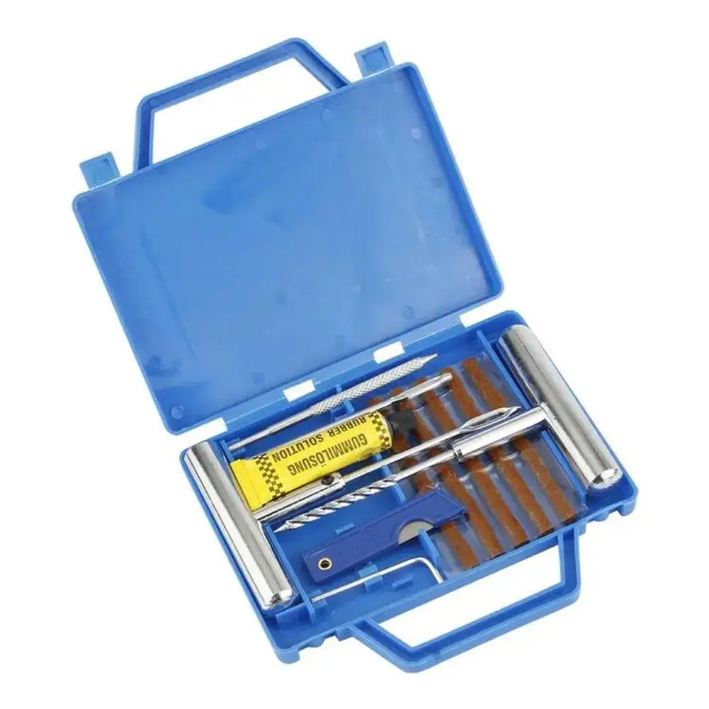 Набор для ремонта автомобильных шин с коробкой инструмент экстренного легкий