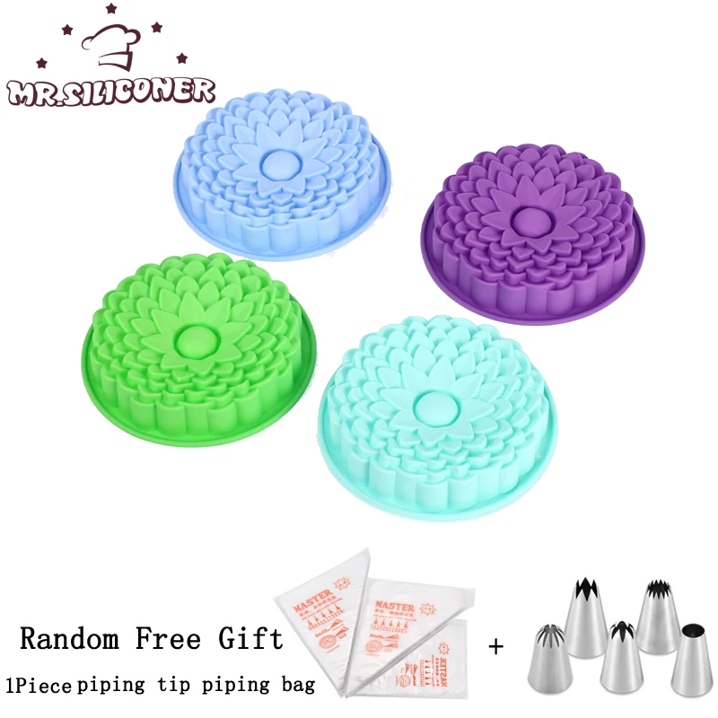 

3D Silicone Cake Mold Tools Cake Dessert Mousse Mold Food Grade Forms Christmas Decorating for Baking Cake Moulds