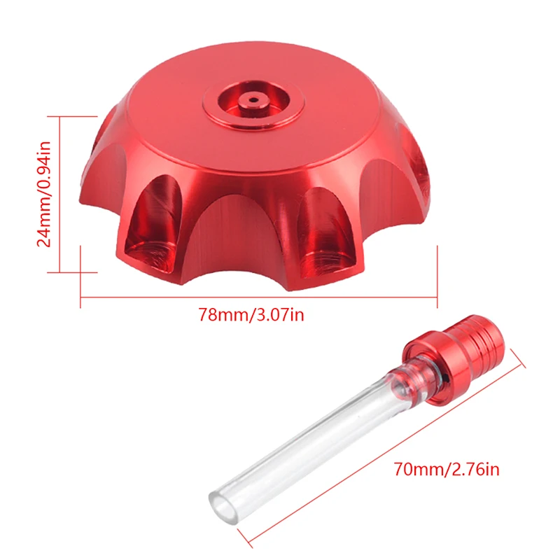 Универсальная мотоциклетная алюминиевая крышка газового топливного бака с