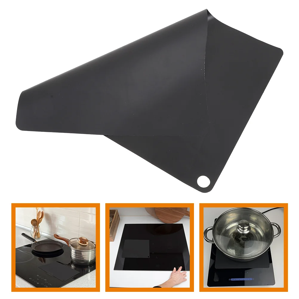 

Induction Cooker Protection Pad Cooking Mat Silicon For Countertop Heat Resistant Heat-resistant Cooktop Silicone