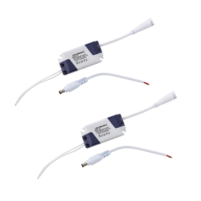 

2X AC 90-240V To DC 9-12V 3W постоянный ток Светодиодная лента трансформатор драйвера питания
