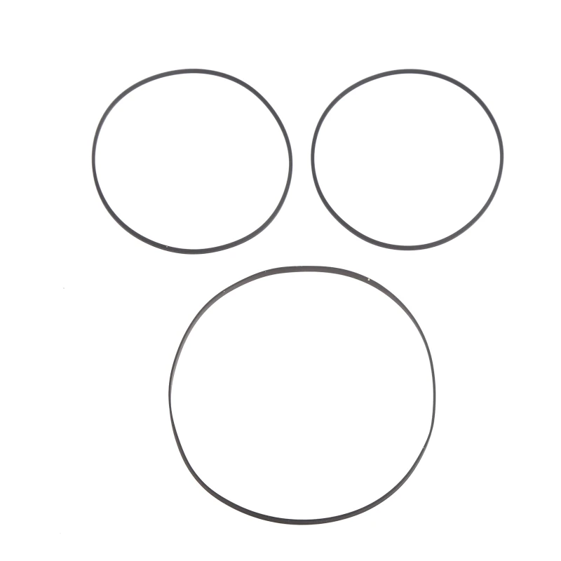 

3x Replacement Turntable Belt Rubber Drive for Sharp GF-9191 GF-9292 GF-9494 Record Player CD-ROM Repeater Phono Belt