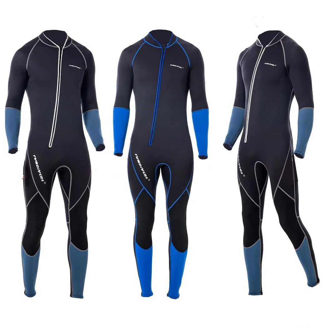 

Fundivers diving clothing sub 3mm fishing neoprene wetsuit kayaking Surfing Drifting roupa de mergulho water divie suit