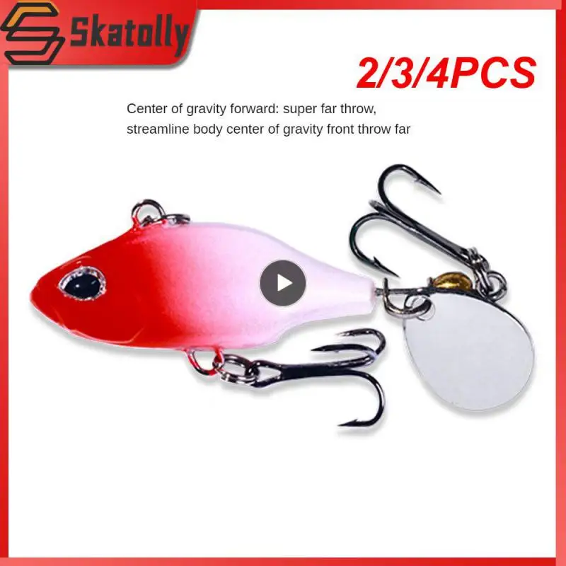 

2/3/4PCS Biomimetic Decoy Steel Bar Is Thicker Bait Form Fake Bait/bionic Bait Bait 3d Simulation Fish Eye